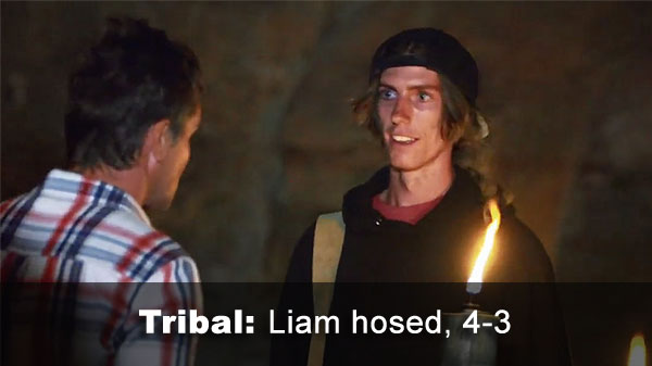 Liam out, 4-3