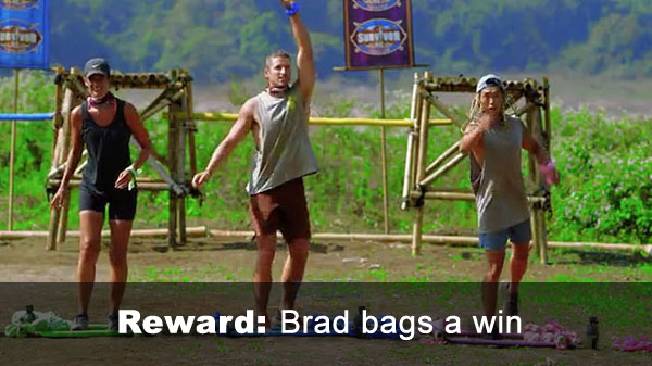 Brad wins