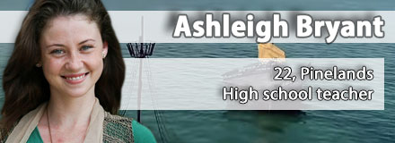 Ashleigh Bryant, 22, Pinelands