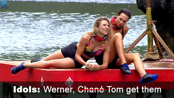 Tom, Werner get idols