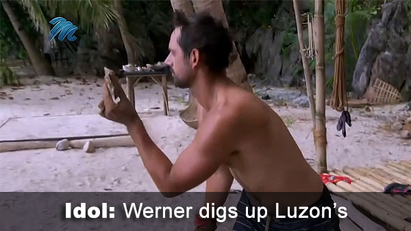 Werner finds 2nd idol