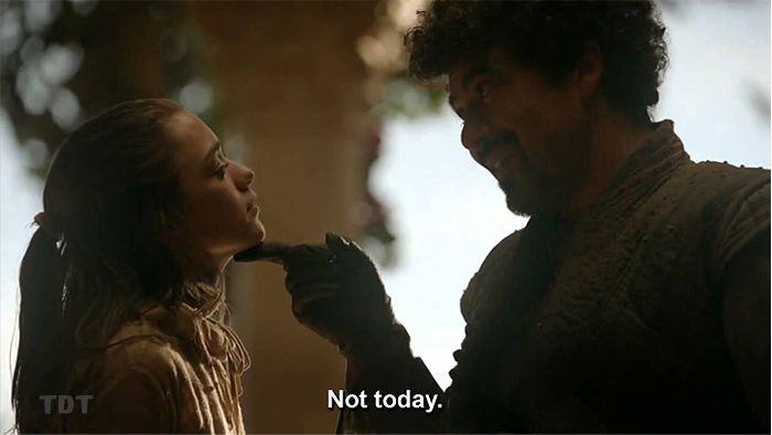 Syrio Forel: Not today