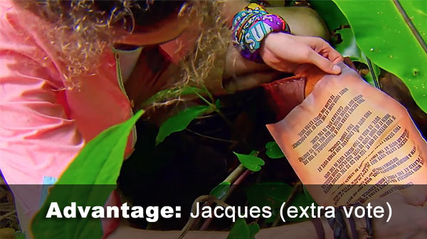 Jacques gets extra vote