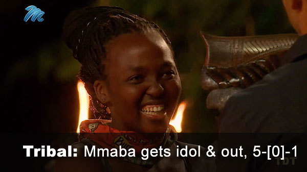 Mmaba out, 5-[0]-1