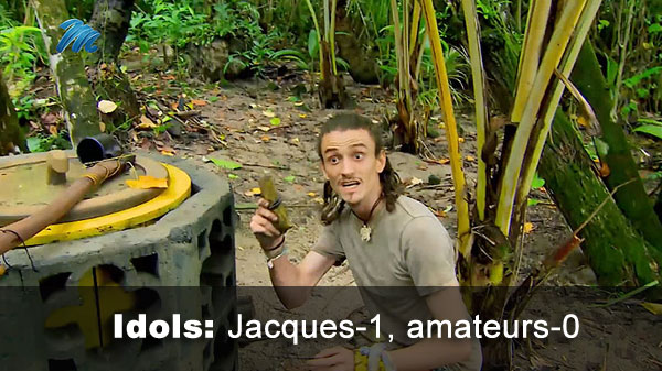 Jacques replaces his idol