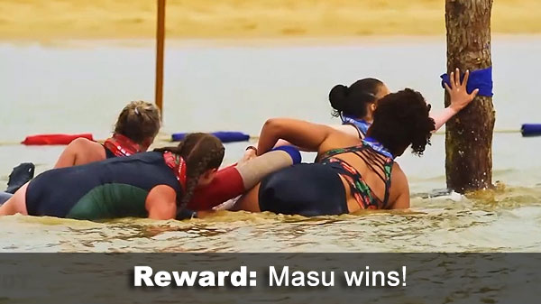 Masu wins reward Masu wins reward