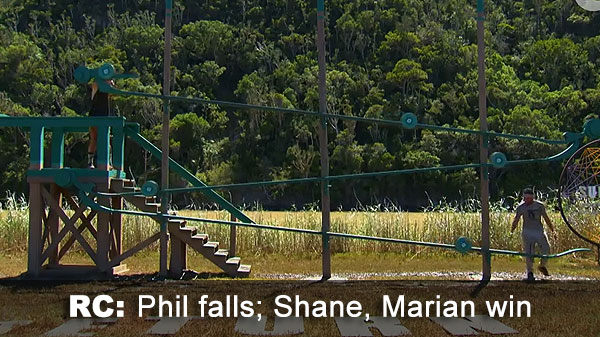 Marian, Shane win reward Marian, Shane win reward