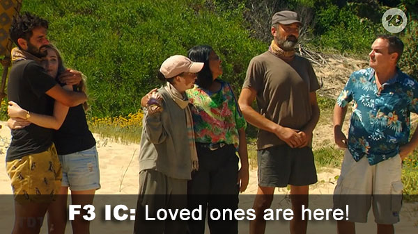 Loved ones at F3 IC Loved ones at F3 IC