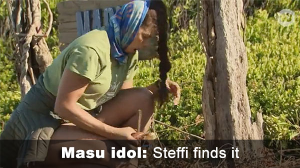 Steffi finds idol