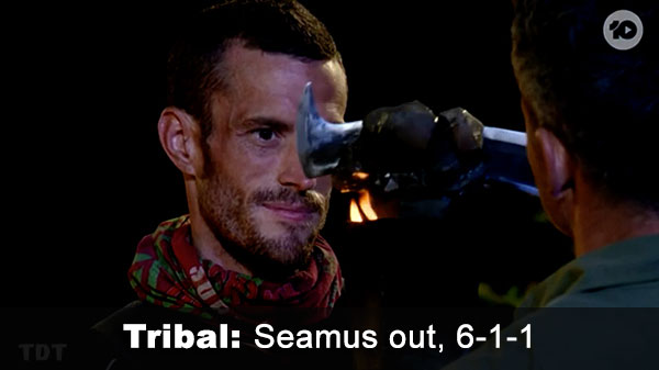 Seamus out, 6-1-1