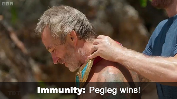 Pegleg wins IC