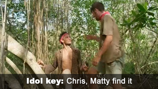 Matty & Chris find idol clue