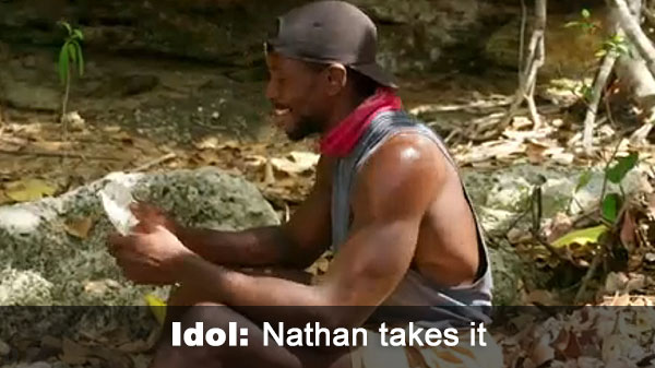 Nathan takes idol