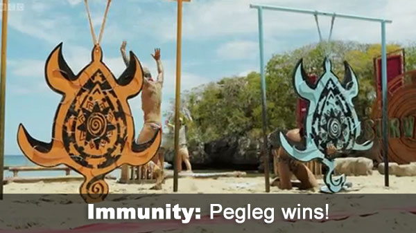 Pegleg wins IC