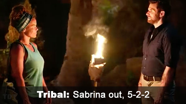 Sabrina out, 5-2-2