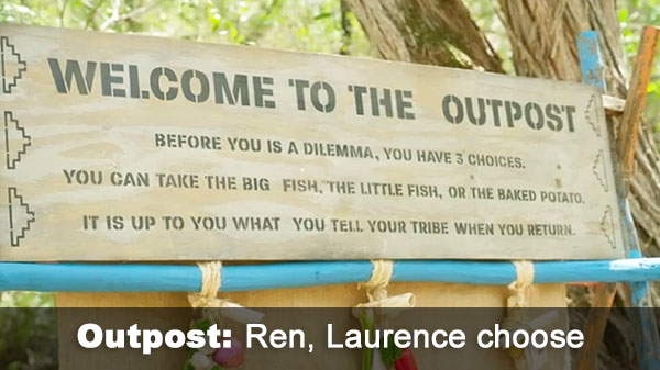 Ren, Laurence attend Outpost Ren, Laurence attend Outpost