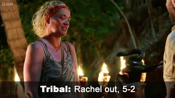 Rachel out, 5-2