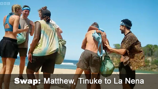 Matt, Tinuke swap to La Nena