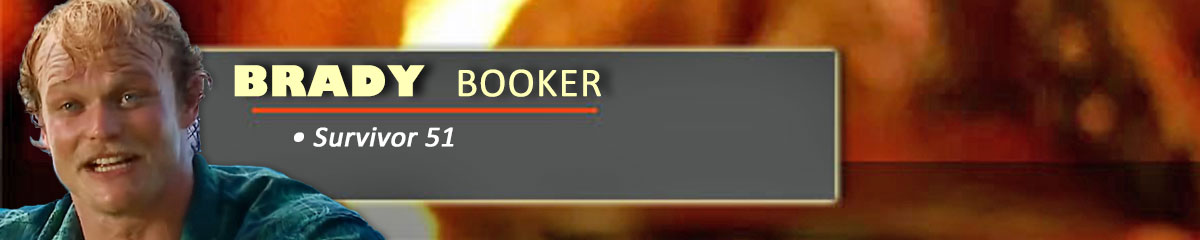 Brady Booker - Survivor 51