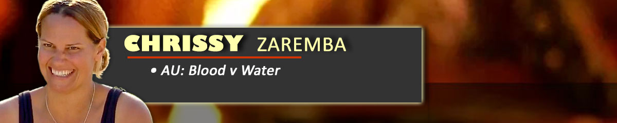 Chrissy Zaremba - SurvivorAU: Blood v Water