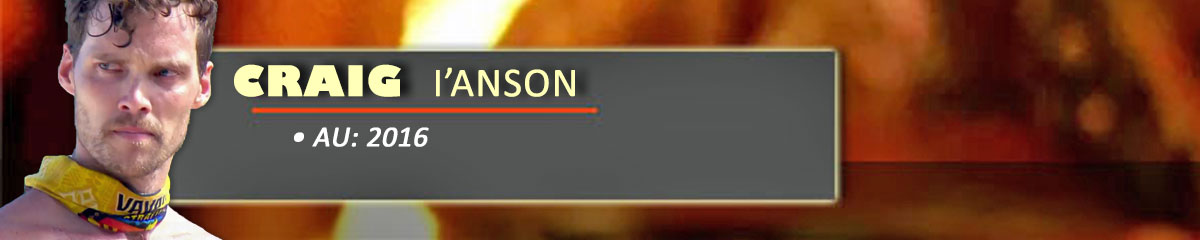 Craig I'Anson - SurvivorAU 1: 2016