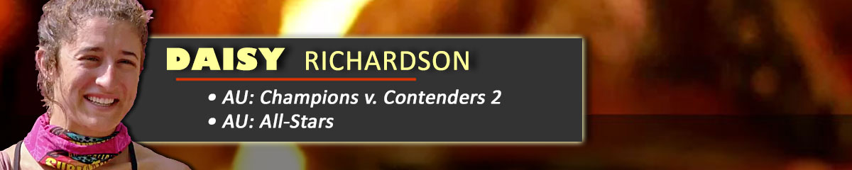 Daisy Richardson - SurvivorAU: Champions v. Contenders 2