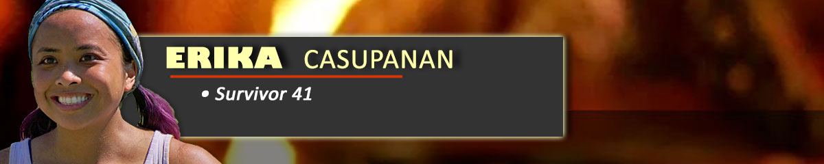 Erika Casupanan - Survivor 41