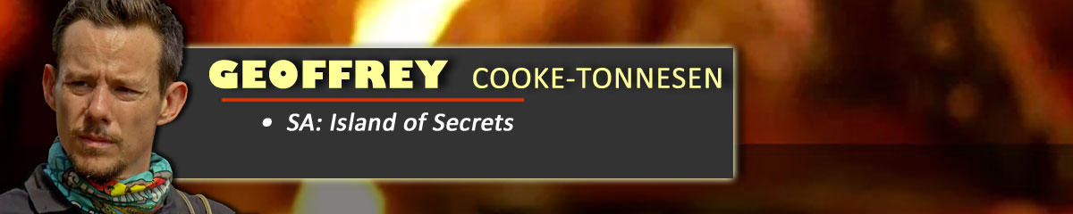 Geoffrey Cooke-Tonnesen - SurvivorSA: Island of Secrets