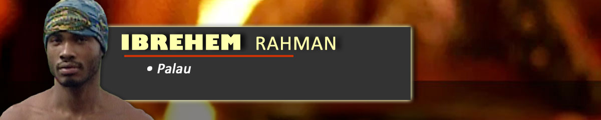 Ibrehem Rahman - Survivor: Palau