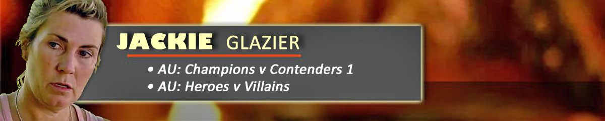 Jackie Glazier - SurvivorAU: Champions v. Contenders