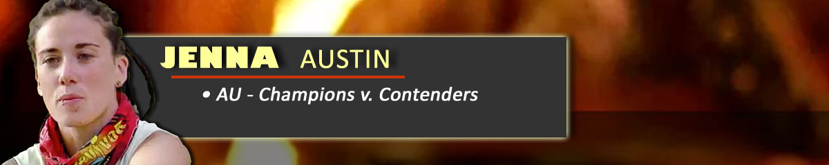Jenna Austin - SurvivorAU: Champions v Contenders