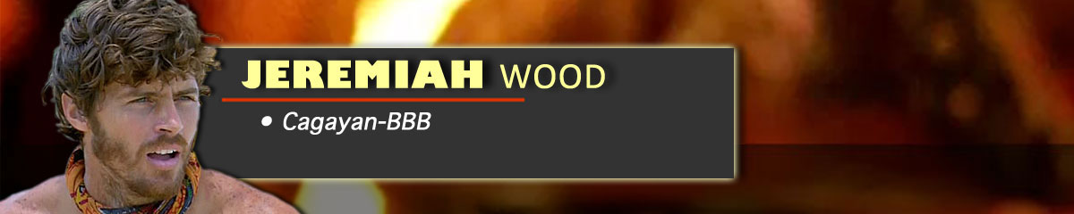 Jeremiah Wood - Survivor: Cagayan