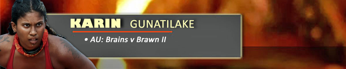 Karin Gunatilake - SurvivorAU: Brains v Brawn II