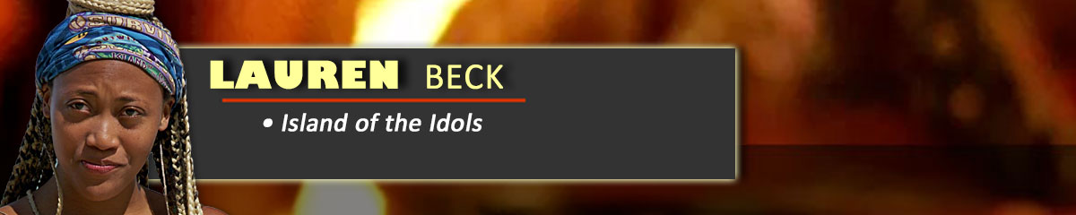 Lauren Beck - Survivor: Island of the Idols