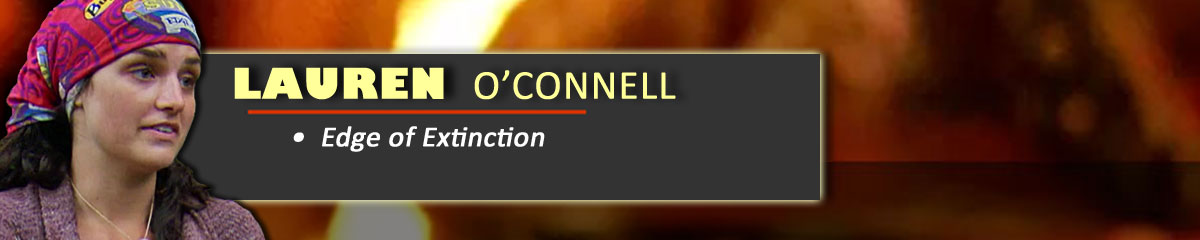 Lauren O'Connell - Survivor: Edge of Extinction