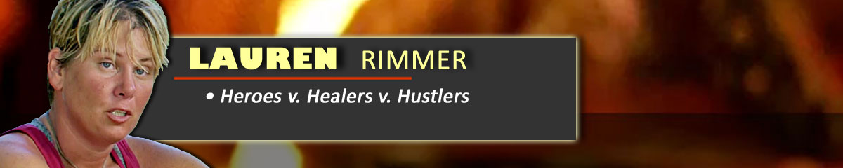 Lauren Rimmer - Survivor: Heroes v Healers v Hustlers