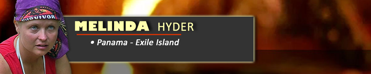 Melinda Hyder - Survivor: Panama - Exile Island