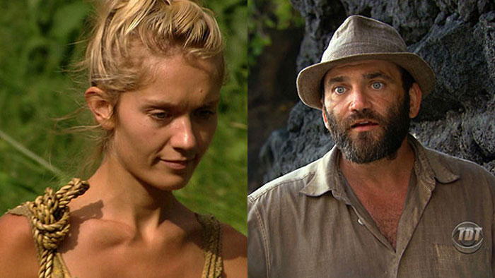 Most times voting for the bootee, single-season (tie, 14) - Natalie White, Samoa; Russell Hantz, Samoa