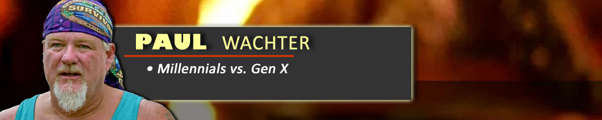 Paul Wachter - Survivor: Millennials vs. Gen X