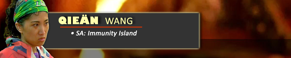 Qieän Wang - SurvivorSA: Immunity Island