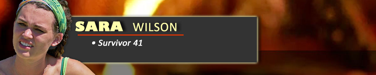 Sara Wilson - Survivor 41