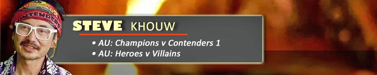 Steve Khouw - SurvivorAU: Champions v. Contenders