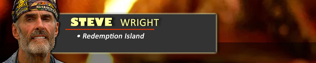 Steve Wright - Survivor: Redemption Island