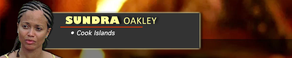Sundra Oakley - Survivor: Cook Islands