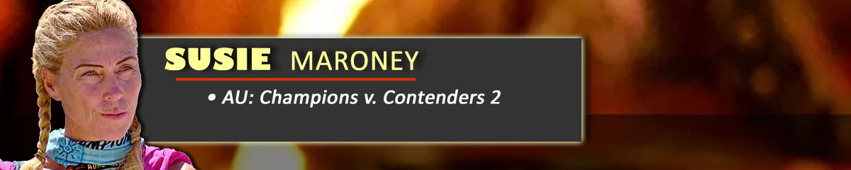 Susie Maroney - SurvivorAU: Champions v. Contenders 2