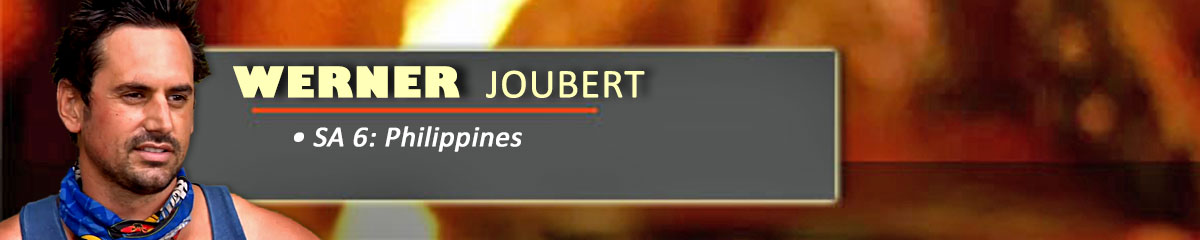 Werner Joubert - SurvivorSA: Philippines