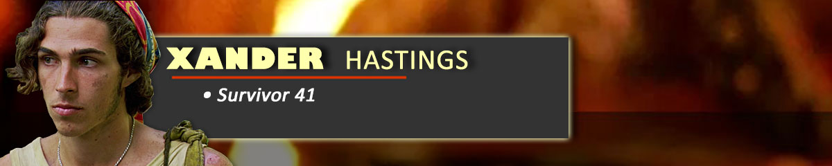 Xander Hastings - Survivor 41
